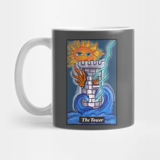 The Tower Tarot Card Mug